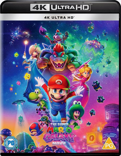 The Super Mario Galaxy Movie Blu-Ray 4K