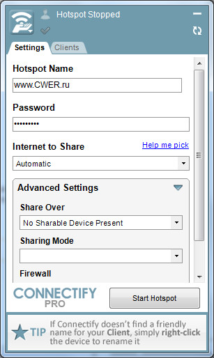 Connectify Pro