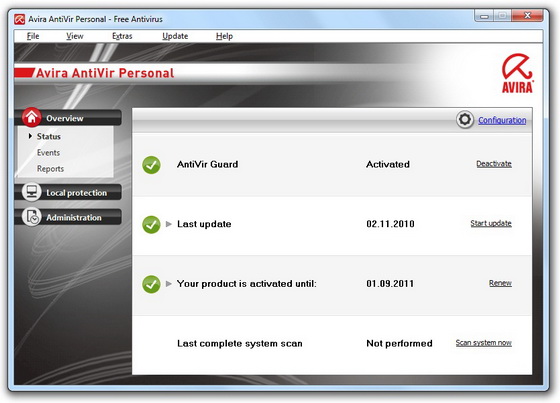 Avira AntiVir