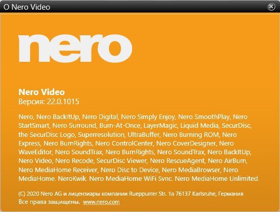 Nero Video 2020