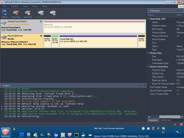 Active Boot Disk