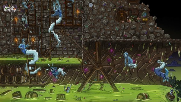 Hidden Cats in Spooky Village
