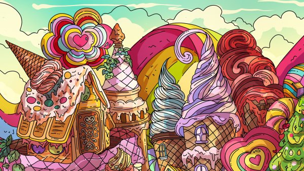 100 Candy Cats