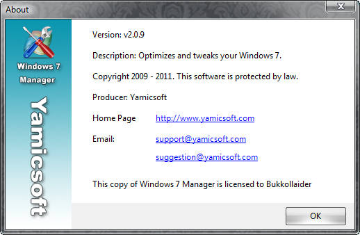 Windows 7 Manager