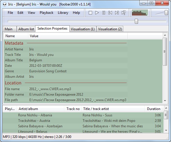foobar2000